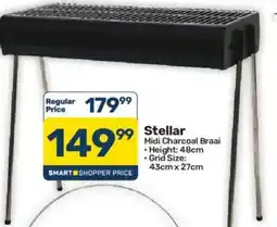 Pick n Pay Hypermarket Stellar Midi Charcoal Braai offer