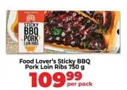 Food Lover's Market Food Lover's Sticky BBQ Pork Loin Ribs offer
