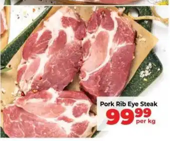 Pork Rib Eye Steak