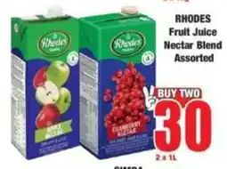 Boxer Rhodes Fruit Juice Nectar Blend Assorted offer