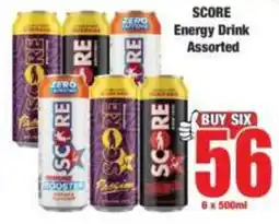 Boxer SCORE Energy Drink Assorted offer
