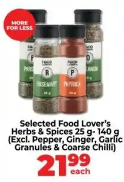 Food Lover's Market Food Lover's Herbs & Spices offer