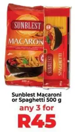 Food Lover's Market Sunblest Macaroni or Spaghetti offer