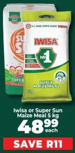Food Lover's Market Iwisa Super Maize Meal offer