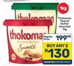 Pick n Pay Hypermarket Thokoman Peanut Butter Assorted offer