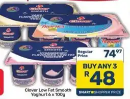 Pick n Pay Hypermarket Clover Low Fat Smooth Yoghurt offer