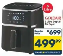 Pick n Pay Hypermarket GOLDAIR 5 Litre Digital Air Fryer offer