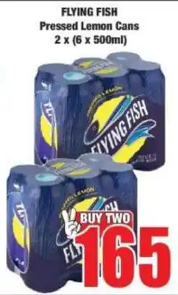 Boxer Flying Fish Pressed Lemon Cans offer