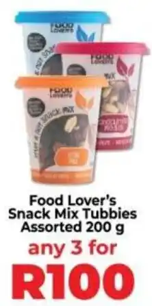Food Lover's Market Food Lover's Snack Mix Tubbies Assorted offer