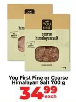 Food Lover's Market You First coarse himalayan salt offer