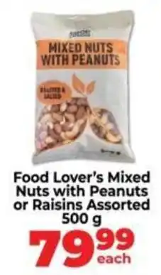 Food Lover's Market Food Lover's Mixed Nuts with Peanuts Assorted offer