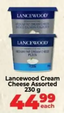 Food Lover's Market Lancewood Cream Cheese Assorted offer