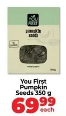 Food Lover's Market You First Pumpkin Seeds offer