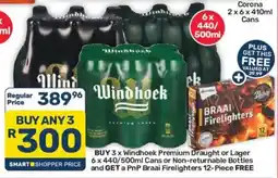 Pick n Pay Hypermarket Windhoek Premium Draught or Lager offer
