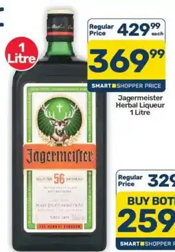 Pick n Pay Hypermarket Jagermeister Herbal Liqueur offer