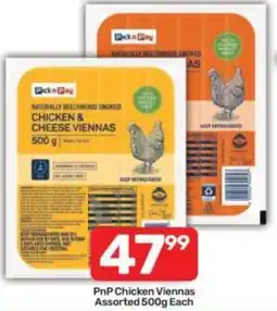 Pick n Pay PnP Chicken Viennas Assorted offer