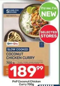 Pick n Pay PnP Coconut Chicken Curry offer