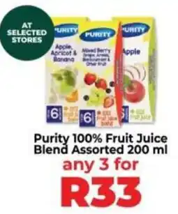 Food Lover's Market Purity 100% Fruit Juice Blend Assorted offer