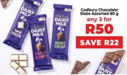 Food Lover's Market Cadbury Chocolate Slabs Assorted offer