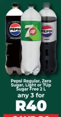Food Lover's Market Pepsi Regular, Zero Sugar, Light or 7Up Sugar Free offer