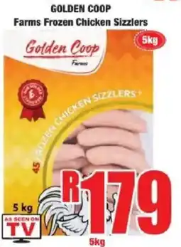 Boxer Golden Coop Farms Frozen Chicken Sizzlers offer
