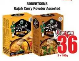 Boxer Robertsons Rajah Curry Powder Assorted offer