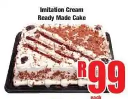 Boxer Imitation Cream Ready Made Cake offer