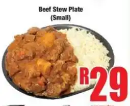 Boxer Beef Stew Plate offer