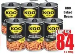 Boxer KOO Baked Beans offer