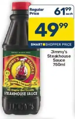 Pick n Pay Hypermarket Jimmy's Steakhouse Sauce offer