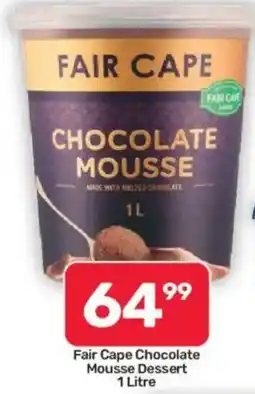 Pick n Pay Hypermarket Fair Cape Chocolate Mousse Dessert offer