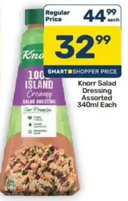 Pick n Pay Hypermarket Knorr Salad Dressing Assorted offer