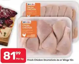 Pick n Pay Hypermarket Fresh Chicken Drumsticks or Wings offer