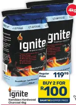 Pick n Pay Hypermarket Ignite Namibian Hardwood Charcoal offer