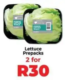 Food Lover's Market Lettuce Prepacks offer