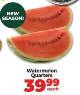 Food Lover's Market Watermelon Quarters offer