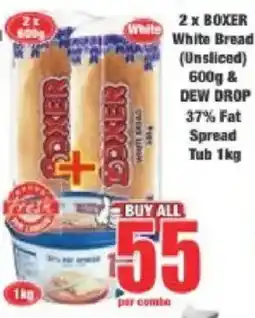 Boxer BOXER White Bread & DEW DROP Spread offer