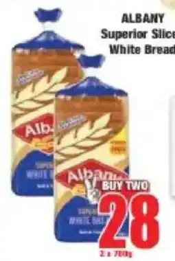 Boxer ALBANY Superior Sliced White Bread offer