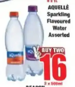 Boxer AQUELLE Sparkling Flavoured Water Assorted offer