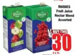 Boxer RHODES Fruit Juice Nectar Blend Assorted offer