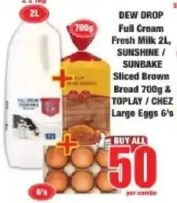 Boxer DEW DROP Full Cream Fresh Milk offer