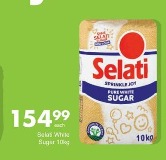 Save Selati White Sugar 10kg offer