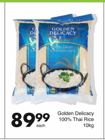 Save Golden Delicacy 100% Thai Rice 10kg offer