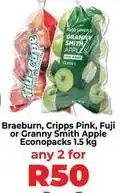 Food Lover's Market Lovers+ - braeburn, cripps pink, fuji or granny smith apple econopacks offer