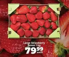 Food Lover's Market Large strawberry boxes offer
