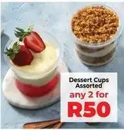 Food Lover's Market Dessert cups offer