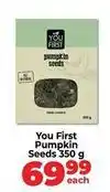 Food Lover's Market Pumpkin seeds offer