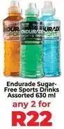 Food Lover's Market Sugar-free sports drinks offer