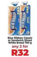 Food Lover's Market Blue ribbon - classic or sandwich sliced white bread 700 g offer