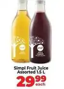Food Lover's Market Fruit juice offer